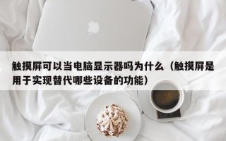 触摸屏可以当电脑显示器吗为什么（触摸屏是用于实现替代哪些设备的功能）