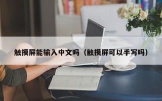 触摸屏能输入中文吗（触摸屏可以手写吗）