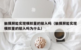 触摸屏能实现模拟量的输入吗（触摸屏能实现模拟量的输入吗为什么）