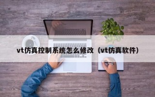 vt仿真控制系统怎么修改（vt仿真软件）