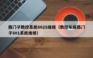 西门子数控系统802S维修（数控车床西门子801系统维修）