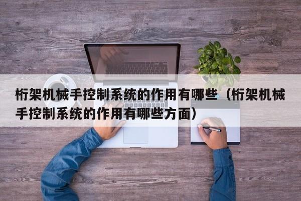 桁架机械手控制系统的作用有哪些（桁架机械手控制系统的作用有哪些方面）-第1张图片-晋江速捷自动化科技有限公司