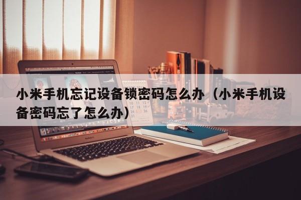 小米手机忘记设备锁密码怎么办（小米手机设备密码忘了怎么办）-第1张图片-晋江速捷自动化科技有限公司