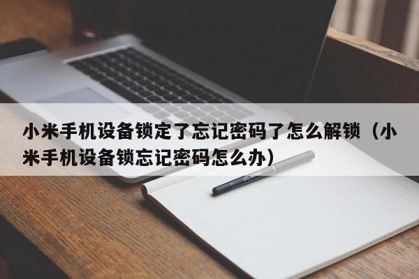 小米手机设备锁定了忘记密码了怎么解锁（小米手机设备锁忘记密码怎么办）-第1张图片-晋江速捷自动化科技有限公司