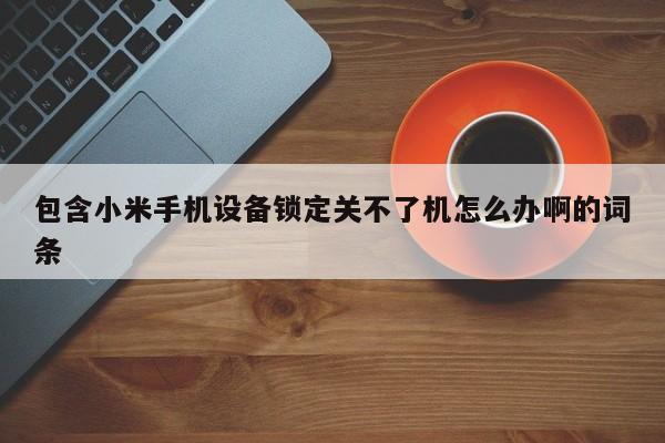 包含小米手机设备锁定关不了机怎么办啊的词条-第1张图片-晋江速捷自动化科技有限公司