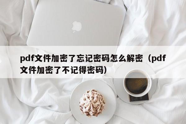pdf文件加密了忘记密码怎么解密（pdf文件加密了不记得密码）-第1张图片-晋江速捷自动化科技有限公司