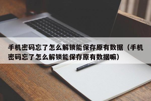 手机密码忘了怎么解锁能保存原有数据（手机密码忘了怎么解锁能保存原有数据嘛）-第1张图片-晋江速捷自动化科技有限公司