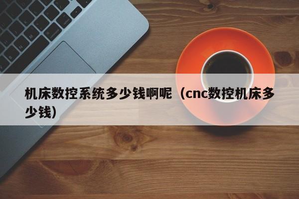 机床数控系统多少钱啊呢（cnc数控机床多少钱）-第1张图片-晋江速捷自动化科技有限公司