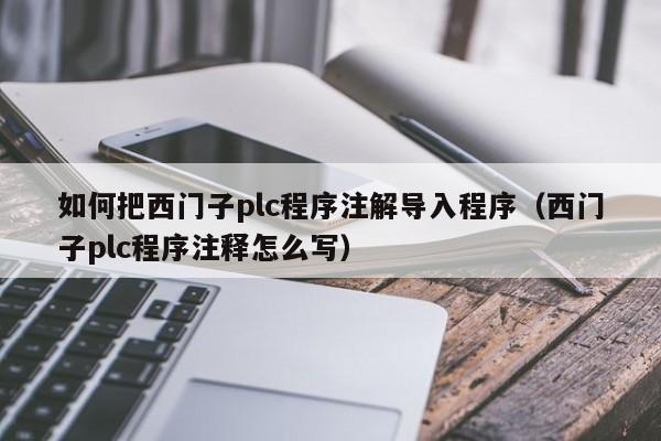 如何把西门子plc程序注解导入程序（西门子plc程序注释怎么写）-第1张图片-晋江速捷自动化科技有限公司
