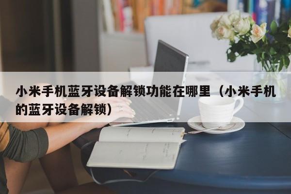 小米手机蓝牙设备解锁功能在哪里（小米手机的蓝牙设备解锁）-第1张图片-晋江速捷自动化科技有限公司