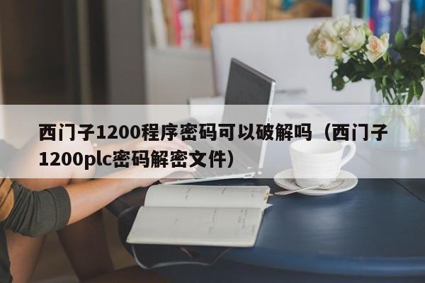西门子1200程序密码可以破解吗（西门子1200plc密码解密文件）-第1张图片-晋江速捷自动化科技有限公司
