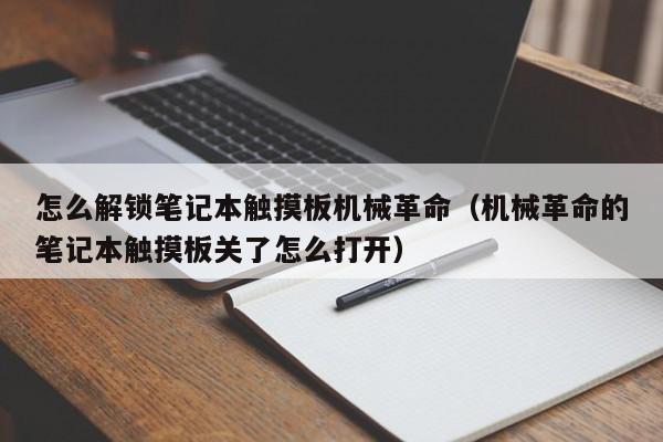 怎么解锁笔记本触摸板机械革命（机械革命的笔记本触摸板关了怎么打开）-第1张图片-晋江速捷自动化科技有限公司