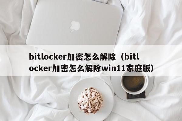 bitlocker加密怎么解除（bitlocker加密怎么解除win11家庭版）-第1张图片-晋江速捷自动化科技有限公司