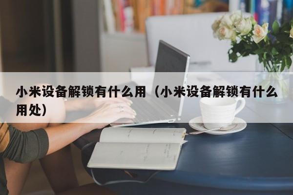 小米设备解锁有什么用（小米设备解锁有什么用处）-第1张图片-晋江速捷自动化科技有限公司
