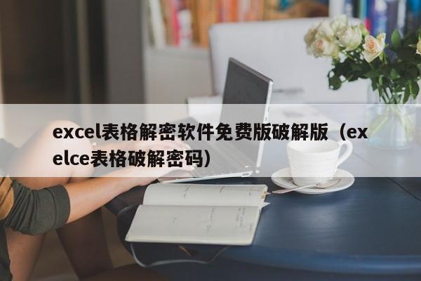 excel表格解密软件免费版破解版（exelce表格破解密码）-第1张图片-晋江速捷自动化科技有限公司