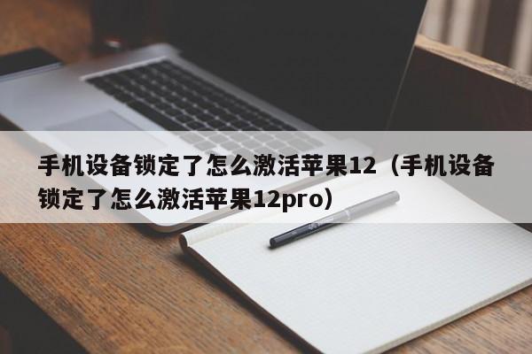 手机设备锁定了怎么激活苹果12（手机设备锁定了怎么激活苹果12pro）-第1张图片-晋江速捷自动化科技有限公司
