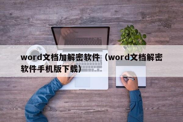 word文档加解密软件（word文档解密软件手机版下载）-第1张图片-晋江速捷自动化科技有限公司